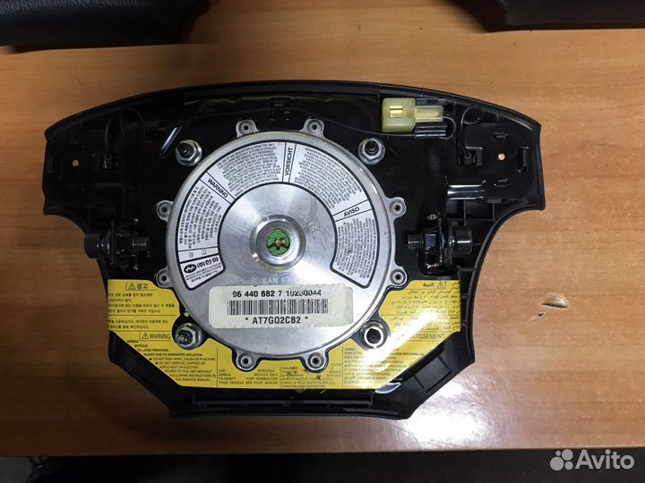 Chevrolet Lanos подушка безопасности в руль