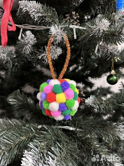 Елочные игрушки ручной работы