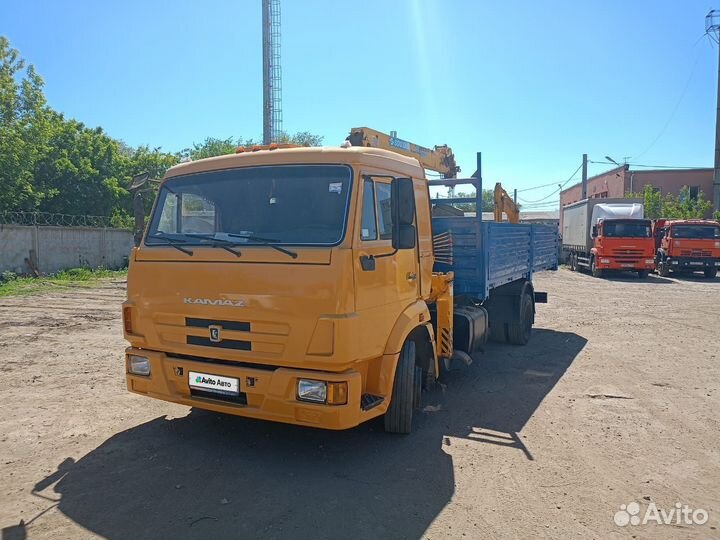 КАМАЗ 4308 с КМУ, 2014