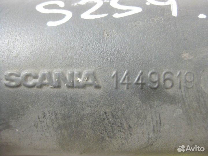 Патрубок интеркулера алюминиевый 1794069 scania, P