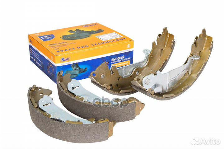 Колодки тормозные KT091525 Kraft