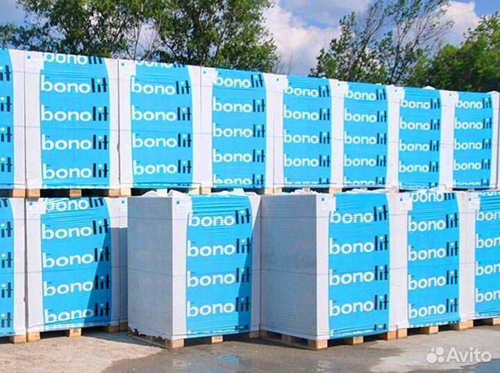 Газоблок Бонолит D500