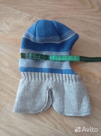 Шапка шлем зимний