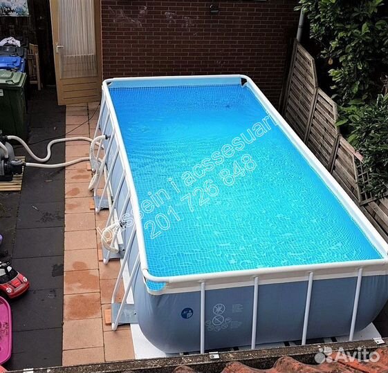 Каркасный бассейн Прямоугольный