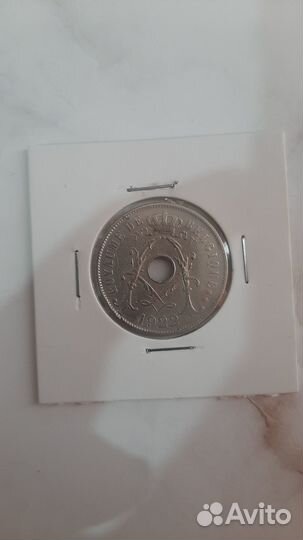 25 сантимов Бельгии