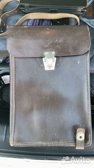 Сумка офицерская кожаная