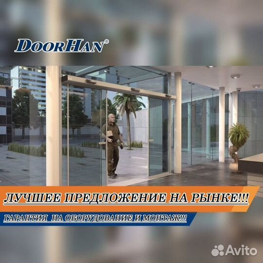 Автоматические раздвижные двери