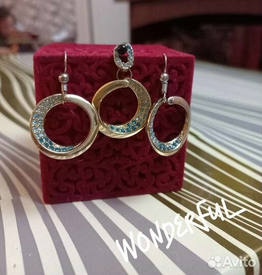 Сережки,кольцо