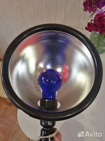 Лампа синяя, лечебная