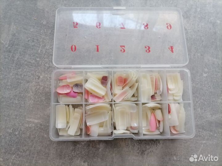 Набор типс для наращивания ногтей