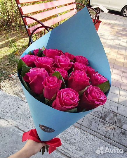 Цветы розы букет