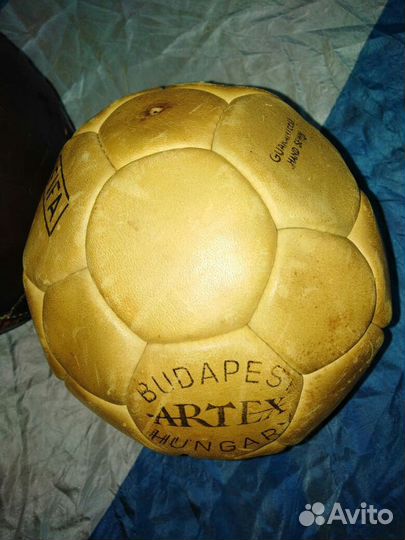 Ретро мяч Artex 50х г. зенит бутсы СССР флаг шарф