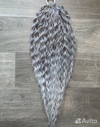 Хвост на резинке накладной