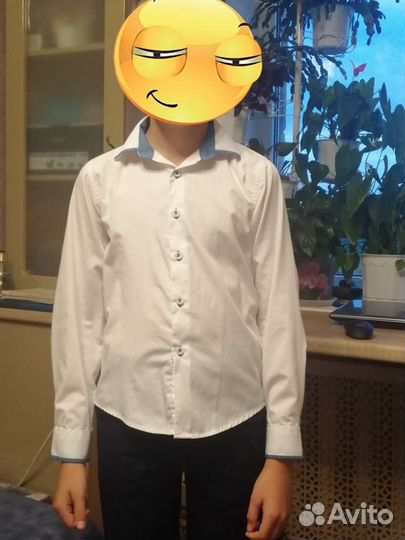 Рубашка школьная