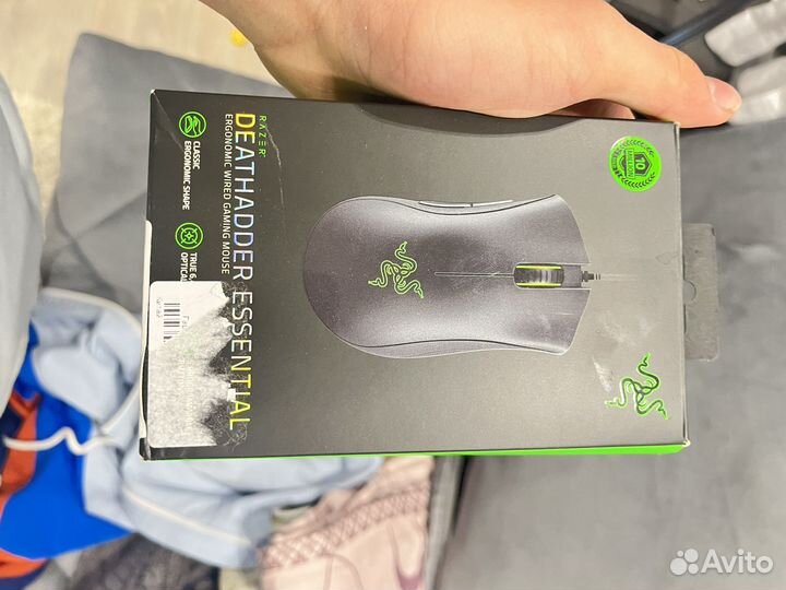 Игровая мышь Razer deadhadder essintal