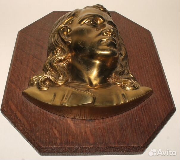 Старинный Барельеф Мужчины, Панно. Модерн. Европа