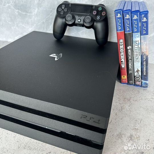 Sony PS4 pro 1tb идеал