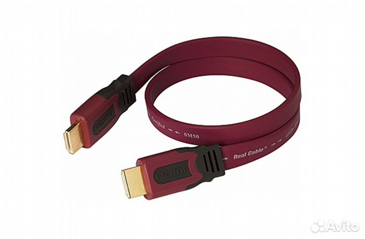 Hdmi кабель Real Cable HD-E-flat 1.0м