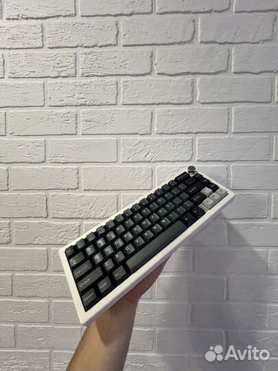 Кастомная клавиатура 65 gmk 67 akko black / green