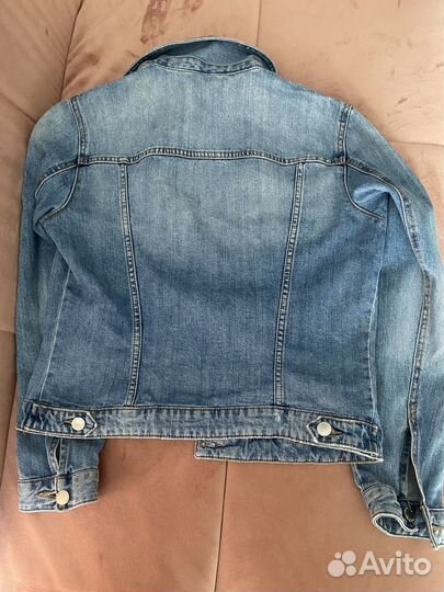 Джинсовая куртка zara женская