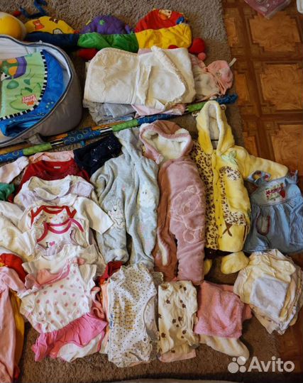 Детские вещи на девочку от нуля до года