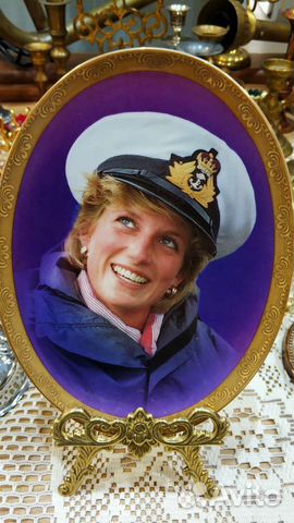 Тарелка с Принцессой Дианой Англия