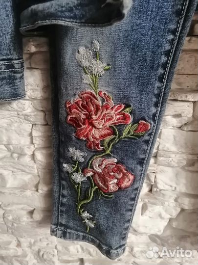 Джинсовый костюм Турция 104 размер