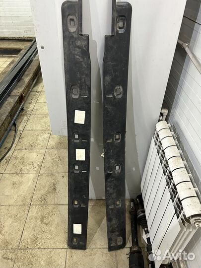 Комплект накладок порогов w208