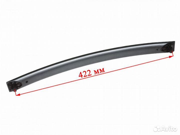 Ручка дверки духовки gefest (серебро)