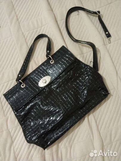 Сумка кож зам б/у