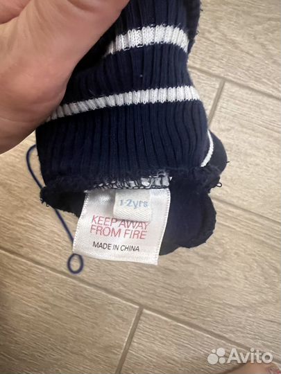 Варежки детские 1-2 года