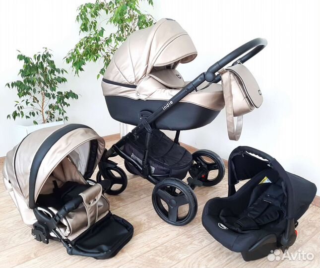 Коляска Peppy Indie 3в1