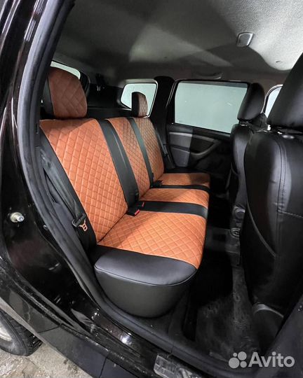 Авточехлы из экокожи Renault Duster