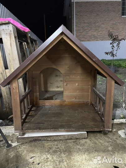 Будка для собаки утепленная