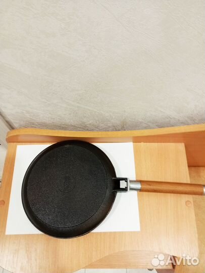 Сковорода блинная чугунная