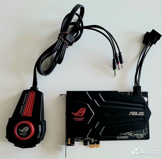 Звуковая карта asus xonar Phoebus/UBI + пульт