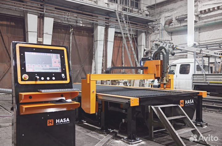 Плазменный станок с чпу плазморез hasa 140А