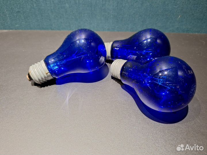 Синие лампочки