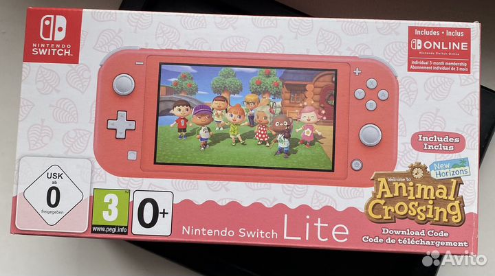 Nintendo Switch Lite / коралловый цвет