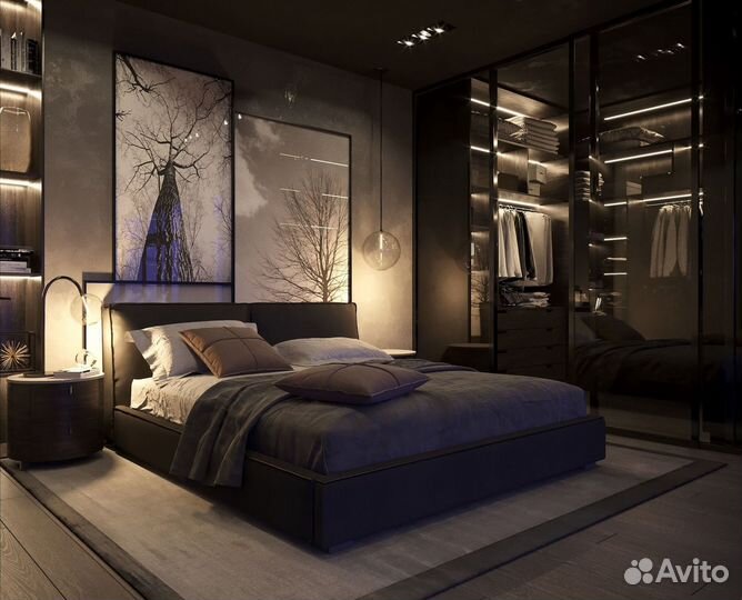 Маляр со своим инструментом