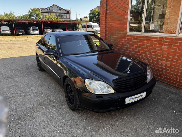 Mercedes-Benz S-класс 3.2 AT, 1999, 380 000 км