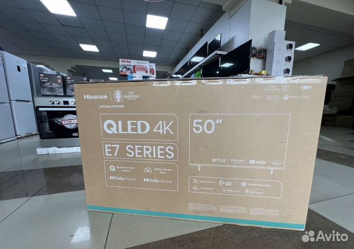 Hisense 50E7KQ 4K Ultra HD 3840x2160 Пикс