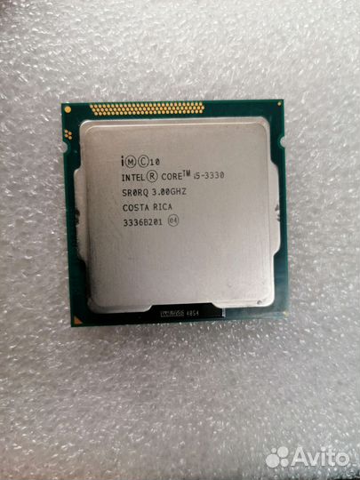 Intel core i5 3470 3330