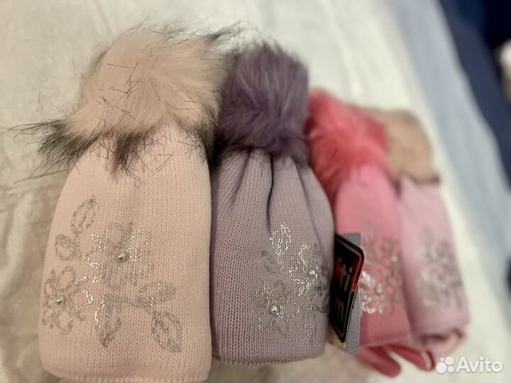 Шапка зимняя для девочки