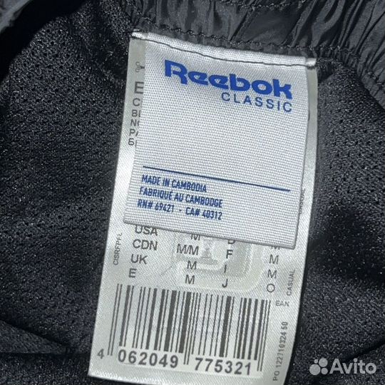 Спортивные штаны мужские Reebok оригинал