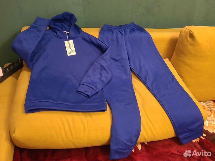 Костюм детский ярко-синий unisex новый