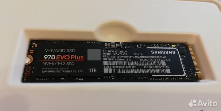 Samsung SSD 970 EVO plus 1TB