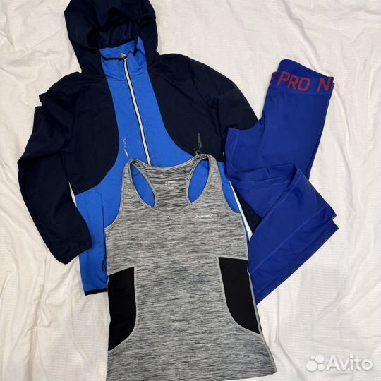 Лосины Тайтсы Джоггеры спортивные nike pro44-46