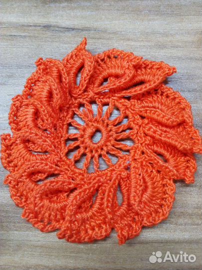 Цветы крючком