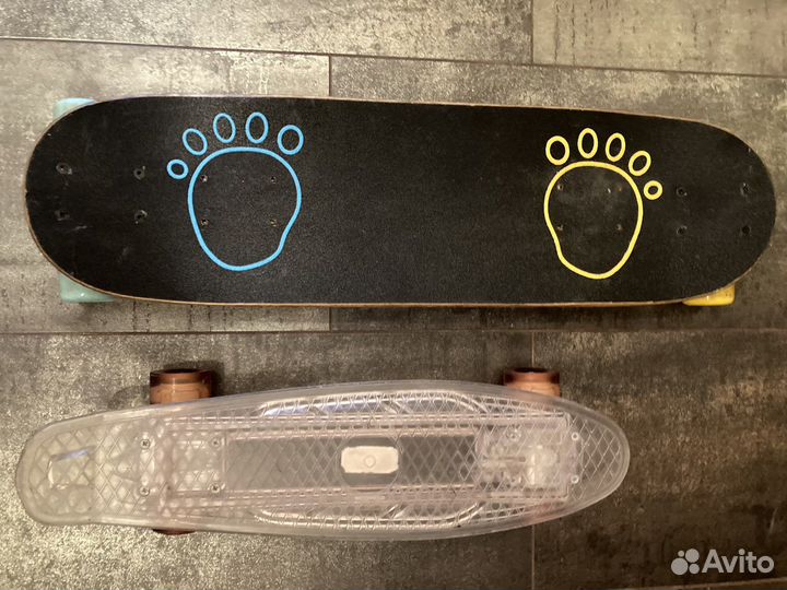 Скейтборд и пенни борд